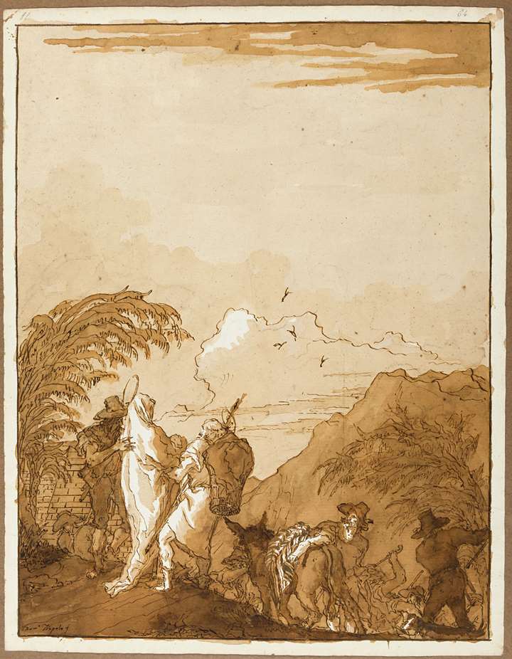 The Holy Family Meet the Robbers